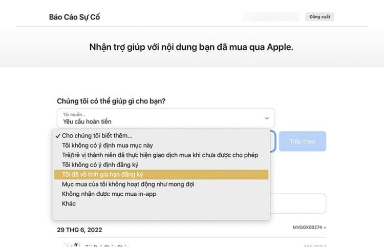 cach hoan tien tren app store khi mua nham ung dung hoac dang ky dich vu khong mong muon 2