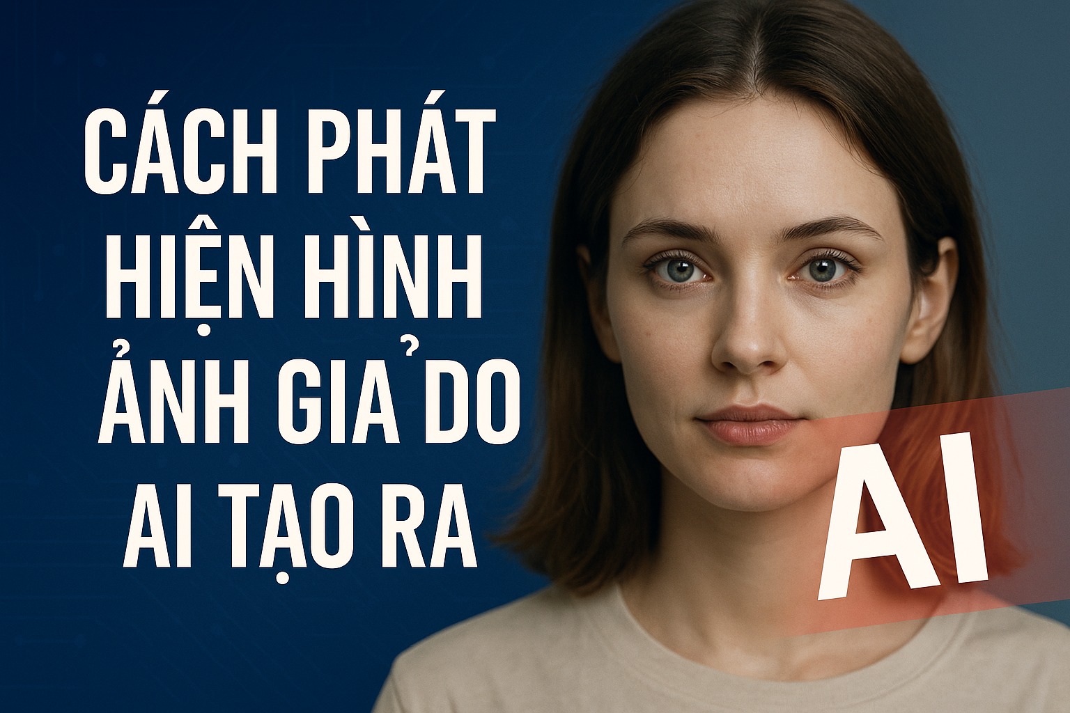Cách nhận biết hình ảnh giả do AI tạo ra