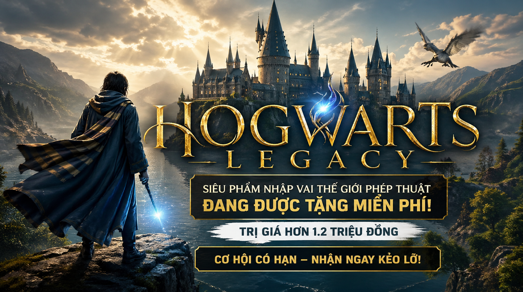 hogwarts legacy mien phi co hoi trai nghiem bom tan hon 1 2 trieu dong