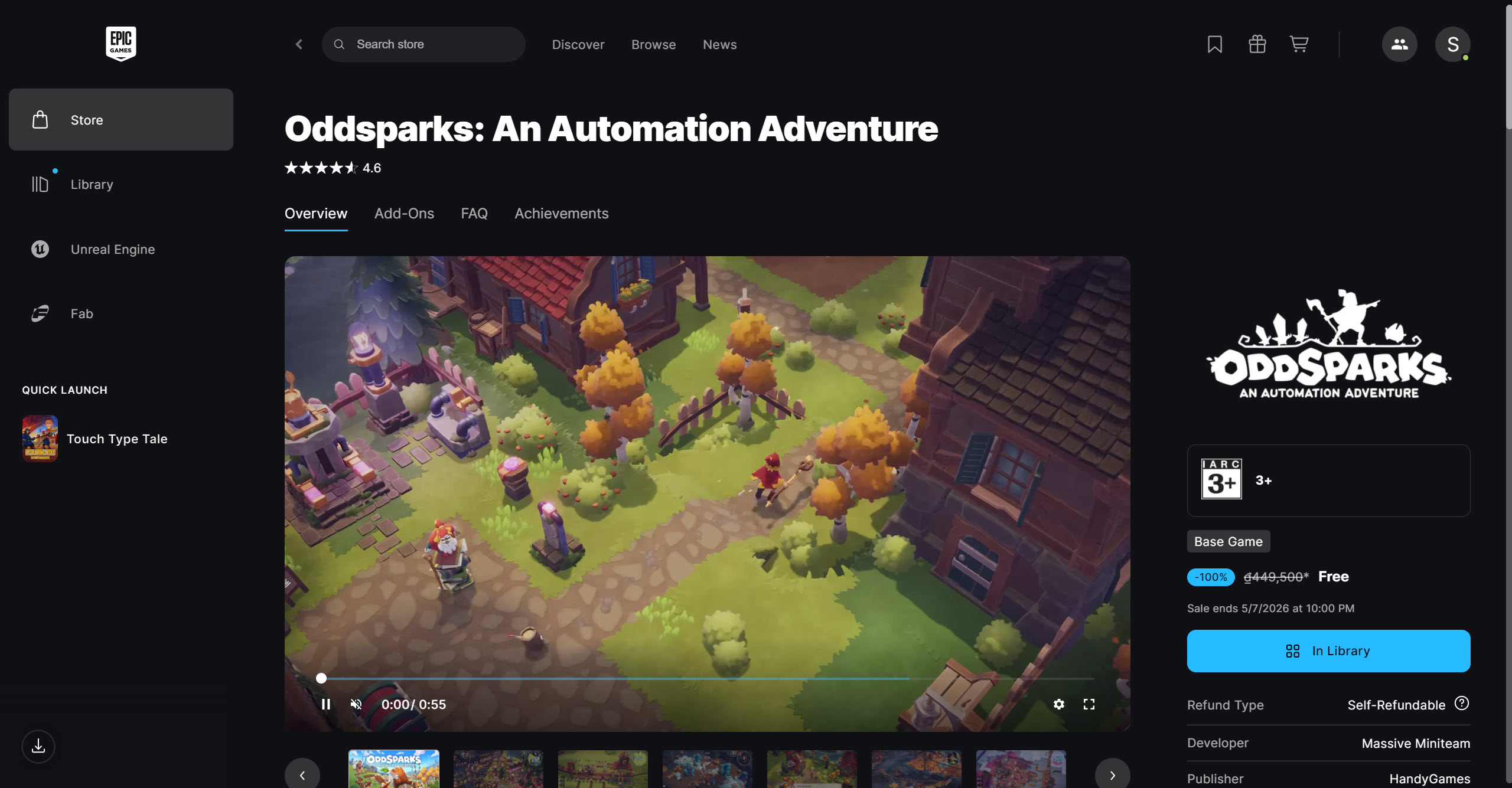 oddsparks an automation adventure nhan mien phi game xay dung tren epic 1